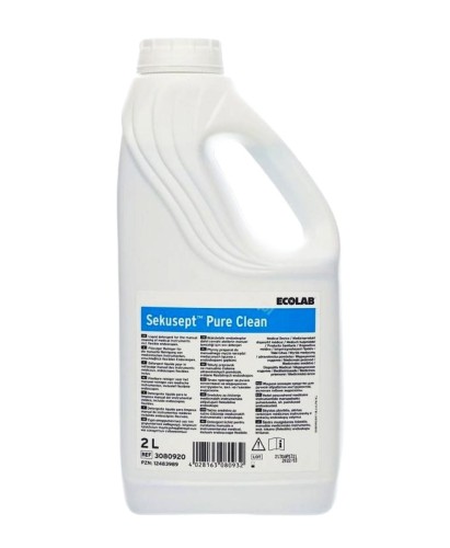 SEKUSEPT-PURE-CLEAN-2L---preparat-do-recznego-mycia-i-czyszczenia-wstepnego-instrumentow-medycznych,-endoskopow-gietkich